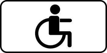 8.17 инвалиды - Дорожные знаки - Знаки дополнительной информации - Магазин охраны труда Протекторшоп